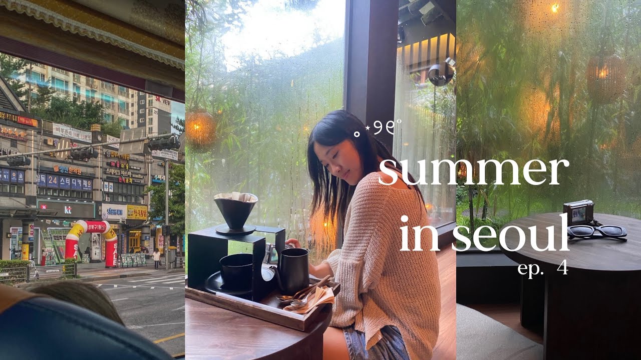 study abroad diaries🍢| korea university vlog | insadong cafes | myeongdong night market street food