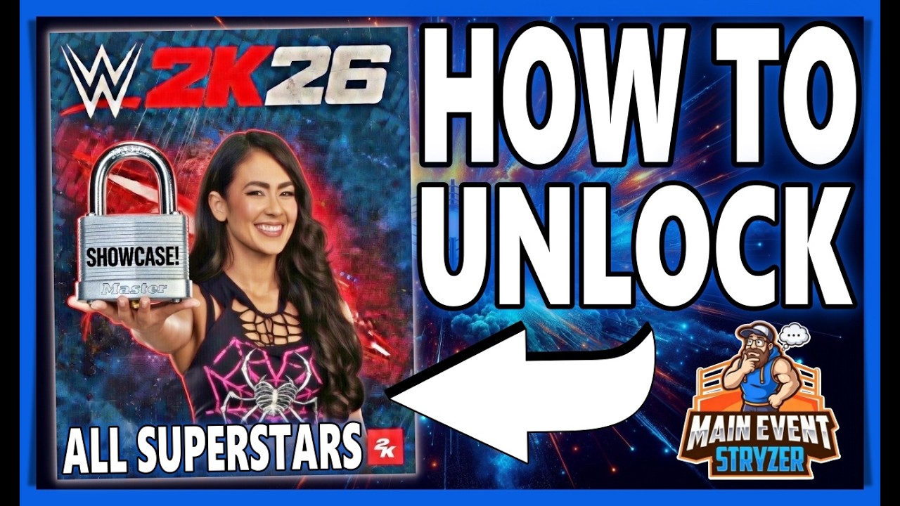 How to Unlock All Superstars in WWE 2K26!