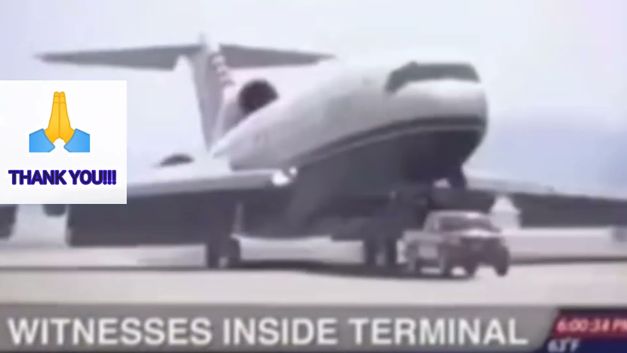 Jason Locey Saved Airplane By Pick Up Truck
