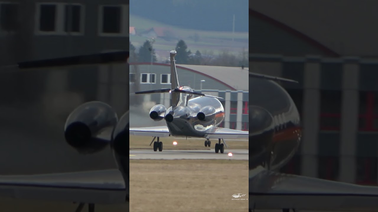 ✈️ Max Verstappen’s Old Jet Take-Off at Bern! 🇨🇭🛫