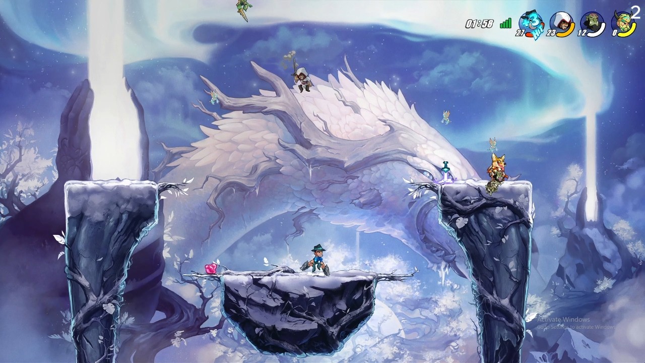Brawlhalla - Free-For-All - Part 2 Walkthrough / Gameplay 1080P HD