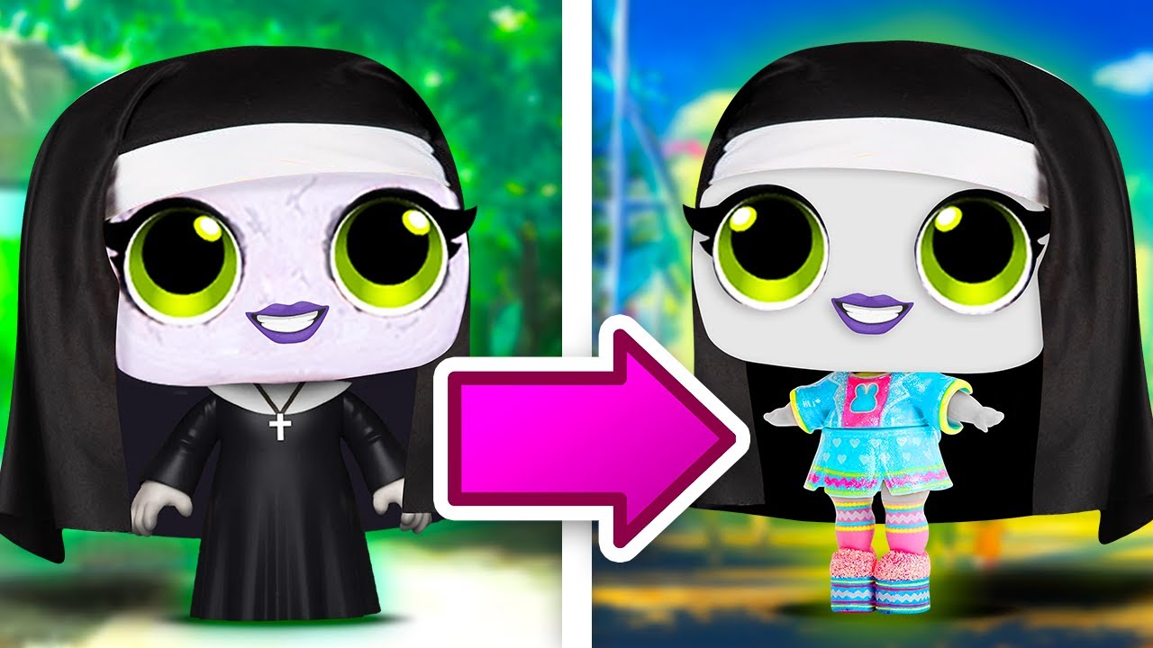 LA MONJA cambia de LOOK y se VUELVE POPULAR !- Juguetes Fantásticos
