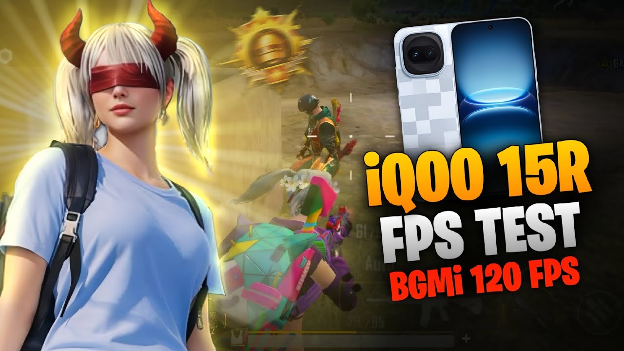 iQOO 15R BGMI Gameplay Test With FPS Meter Ultra Extreme | 90&ndash;120 FPS Graphic Settings 2026