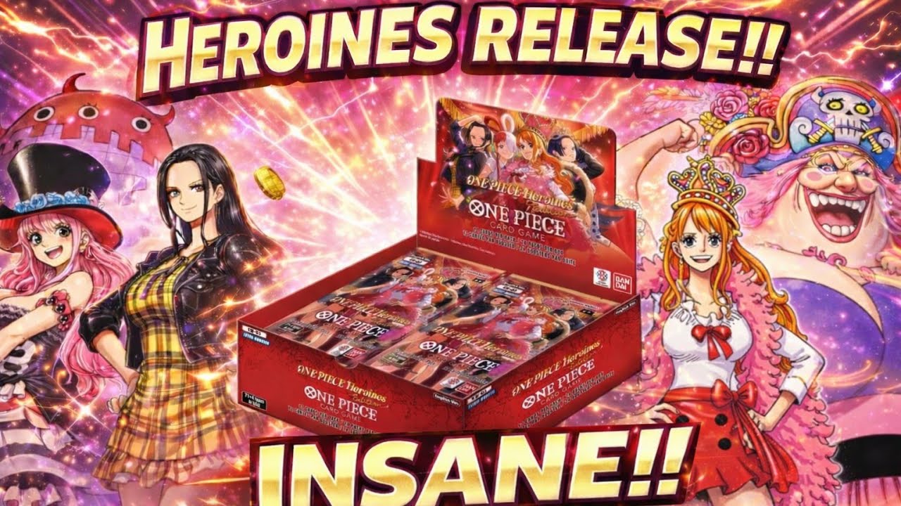 One Piece Card Game Heroines Release Day! Opening 1st Box of EB-03 #optcg #onepiece #eb03 #tcg