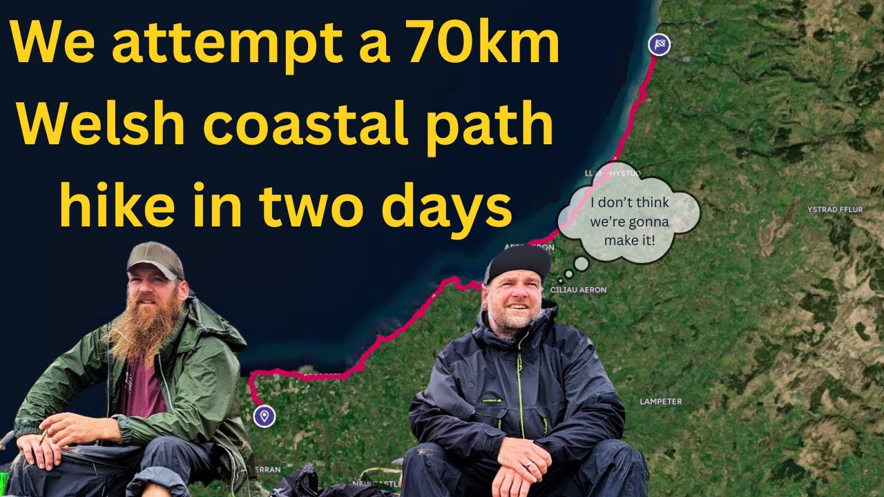 We attempt a 70km hike on the Welsh coastal path in 2 days