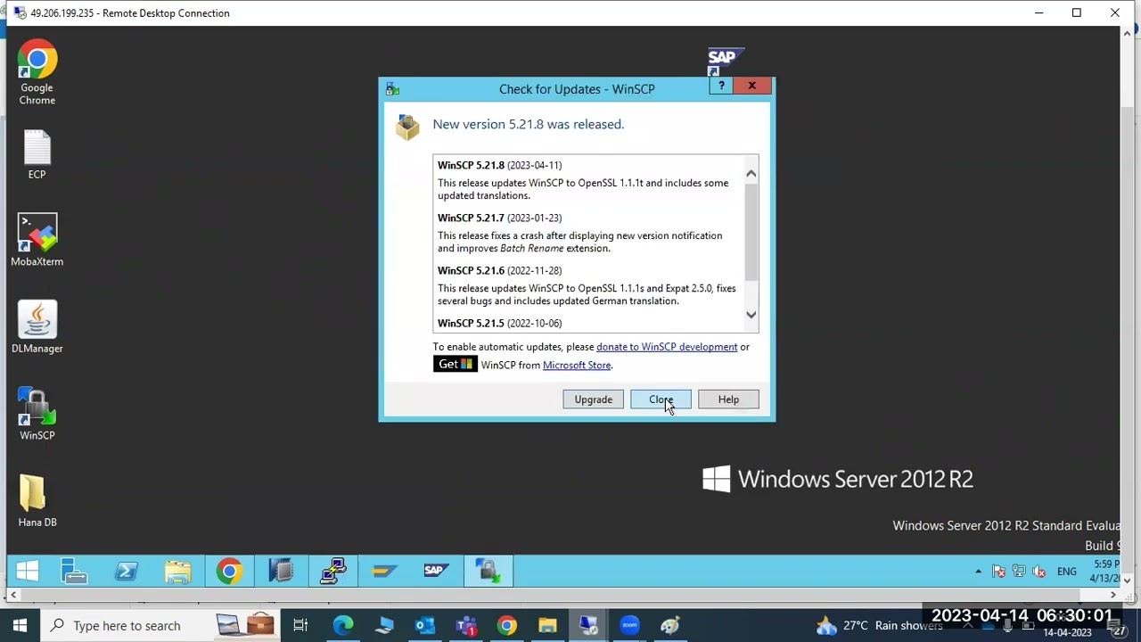 SAP HANA 2.0 Installation