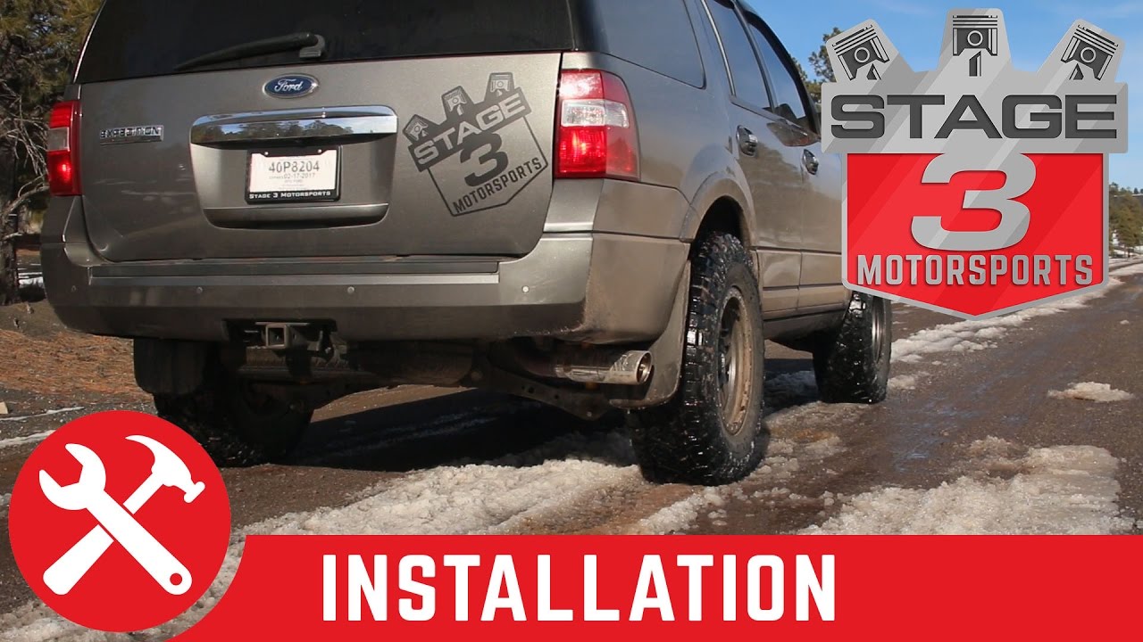 2010-2014 Expedition 5.4L Magnaflow Cat Back Exhaust Install
