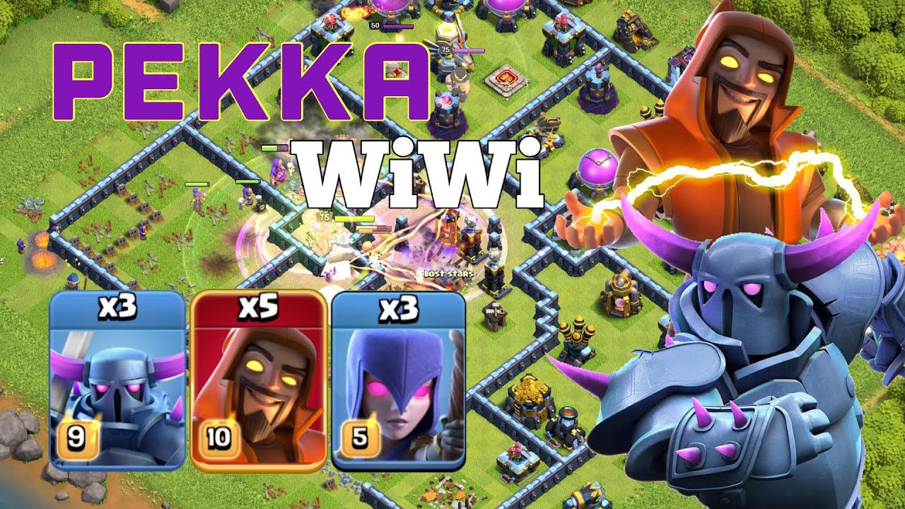 Pekka WiWi Strategy! Th13 Super Wizard Pekka Smash Legend League Attacks 2021 March! Clash of Clans