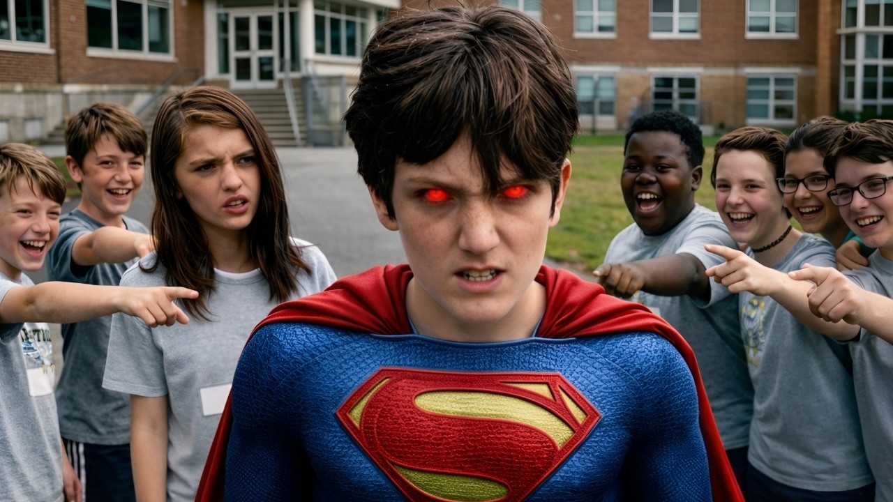 They Mocked the Quiet Boy… But He Was an Evil Superman | Movie Explained