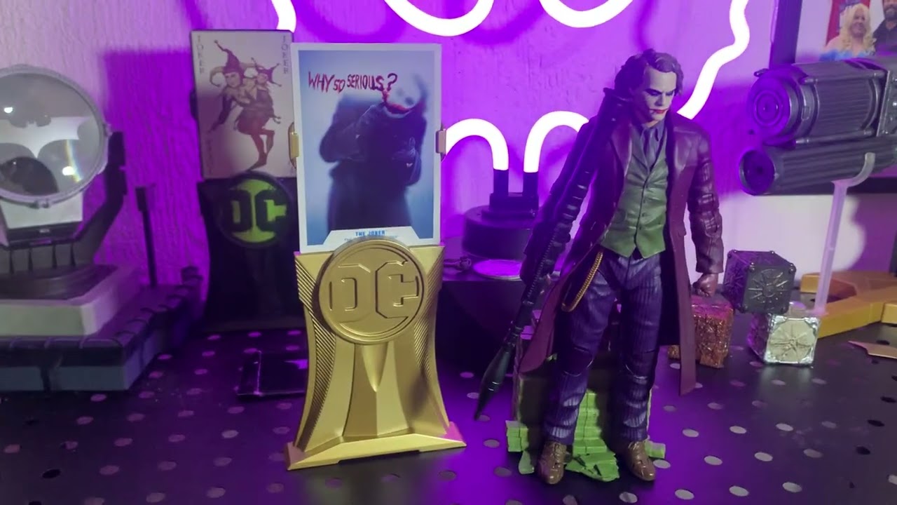 Dc multiverse joker from the dark knight by McFarlane toys