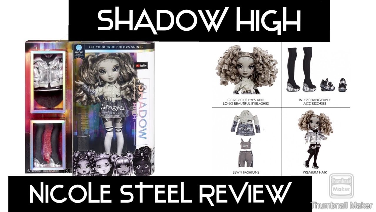 SHADOW HIGH, NICOLE STEEL REVIEW Y UNBOXING, LUZ CLARITA RETURNS.