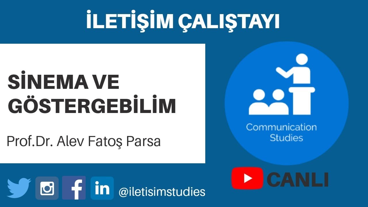 Sinema ve Göstergebilim - Prof. Dr. Alev Fatoş Parsa