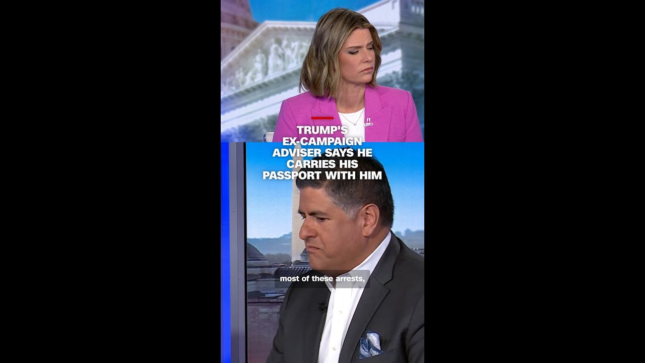 Trump's ex-campaign adviser says he carries his passport with him