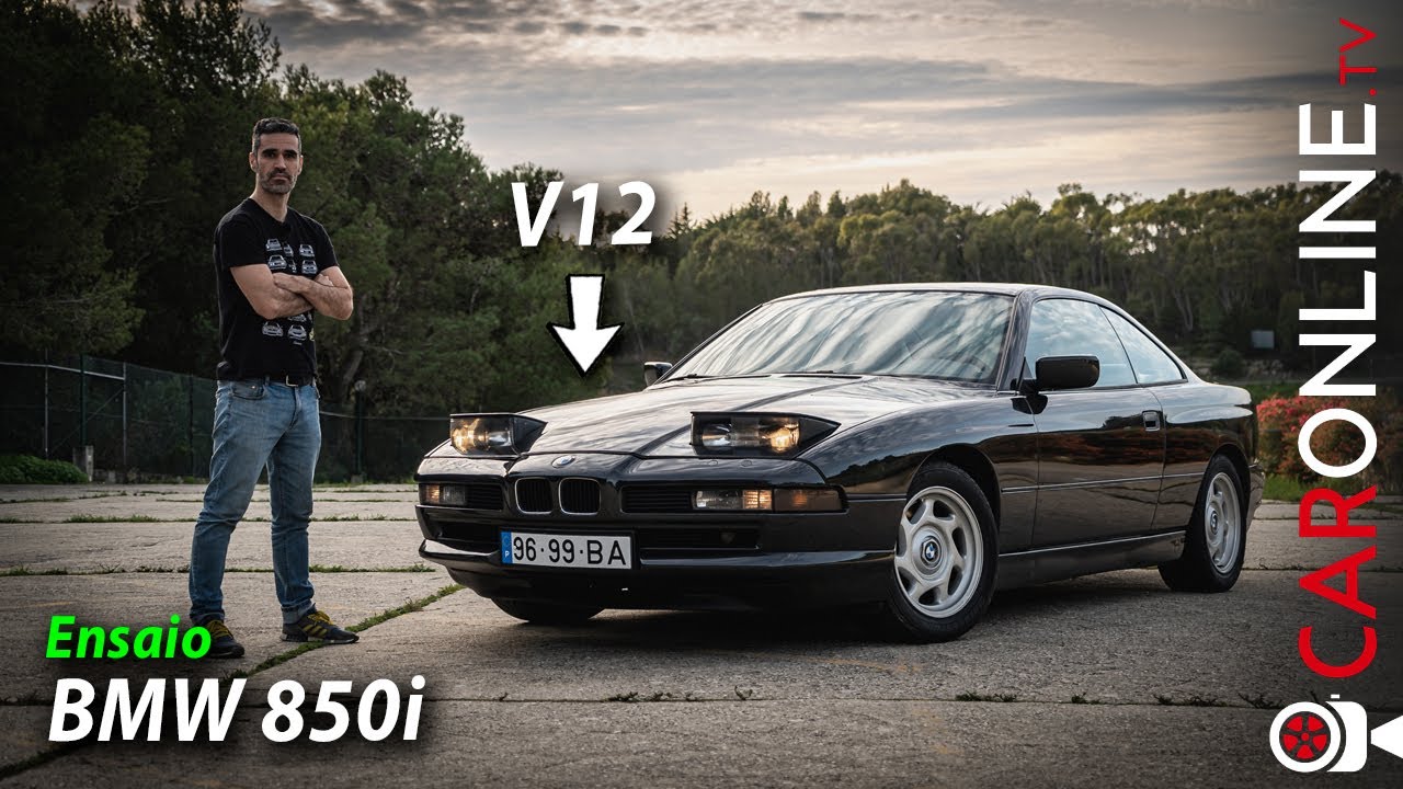BMW 850i é um V12 ESPECIAL e RARO! [Review Portugal]