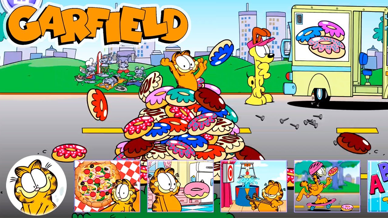 Minijuegos de GARFIELD - Budge World Gameplay [Budge Studios]