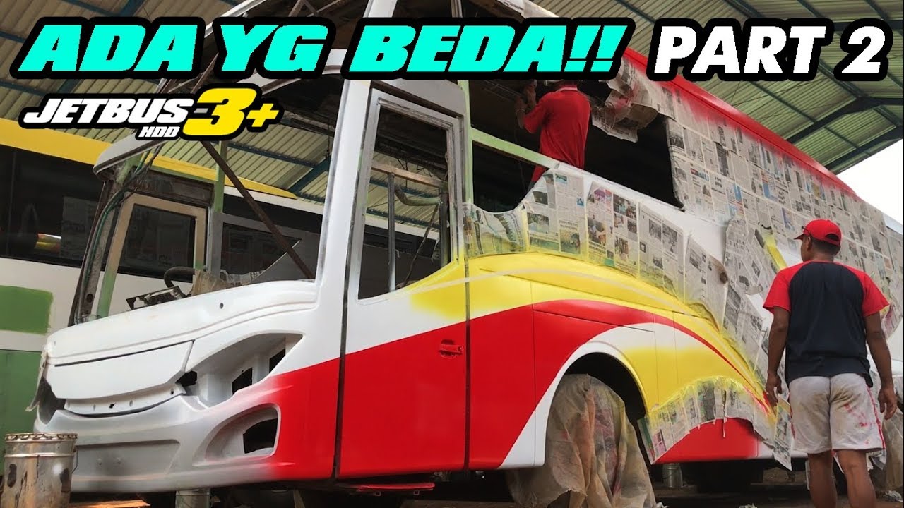 ROMBAK BUS HABIS-HABISAN MILIK MADU KISMO JETBUS 3+ | PART2