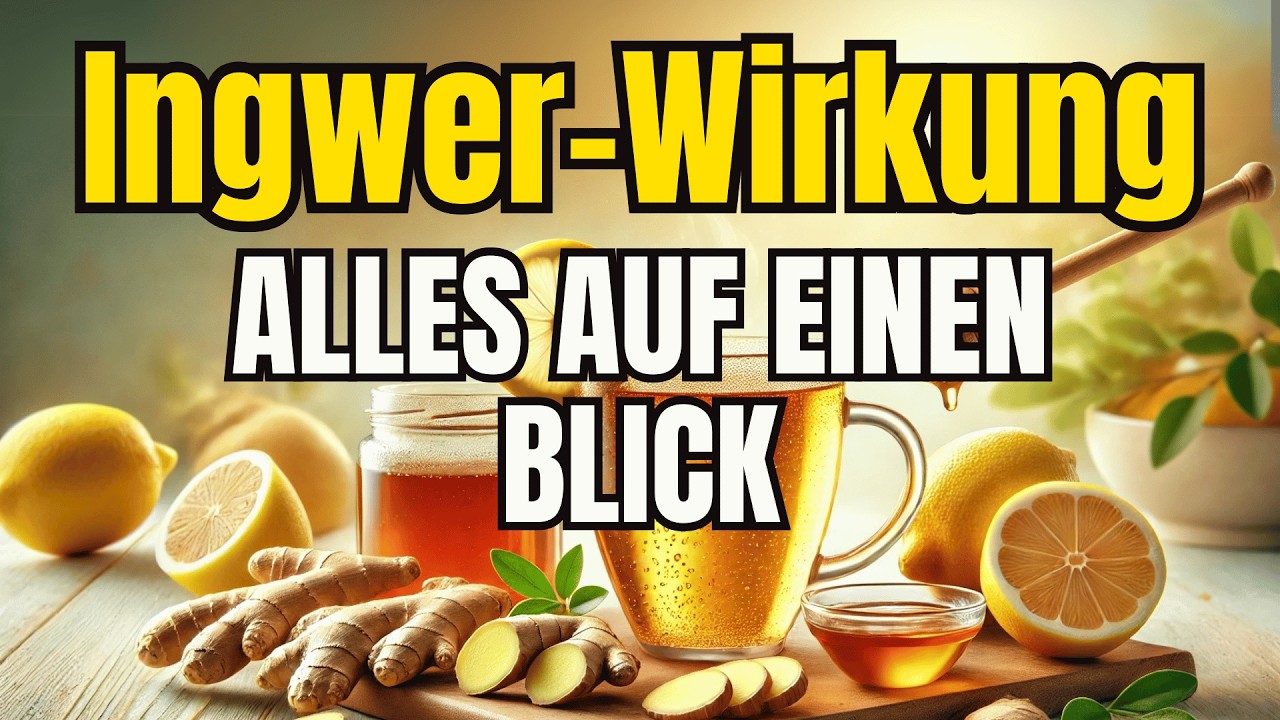 INGWER WIRKUNG, Vorteile & Nebenwirkungen ALLES auf einen BLICK
