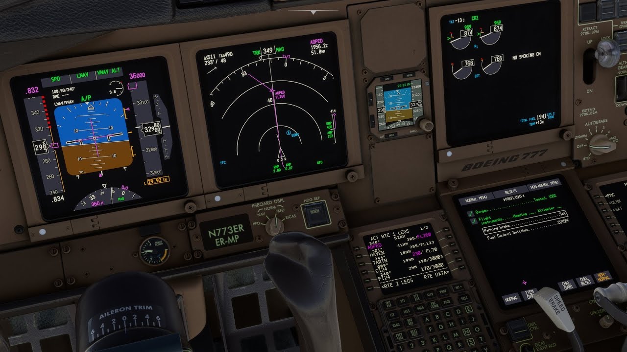 Everything you always wanted to know about the PMDG Boeing 777-300 FMC in Microsoft Flight Simulator