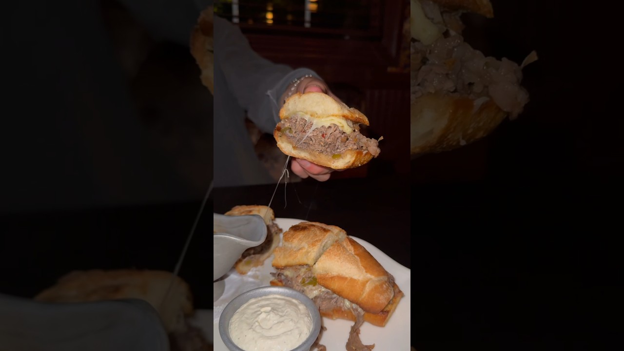 Trying supposedly the best restaurant in NYC PT.2📍4 Charles Prime Rib, NYC #food #burger #foodie