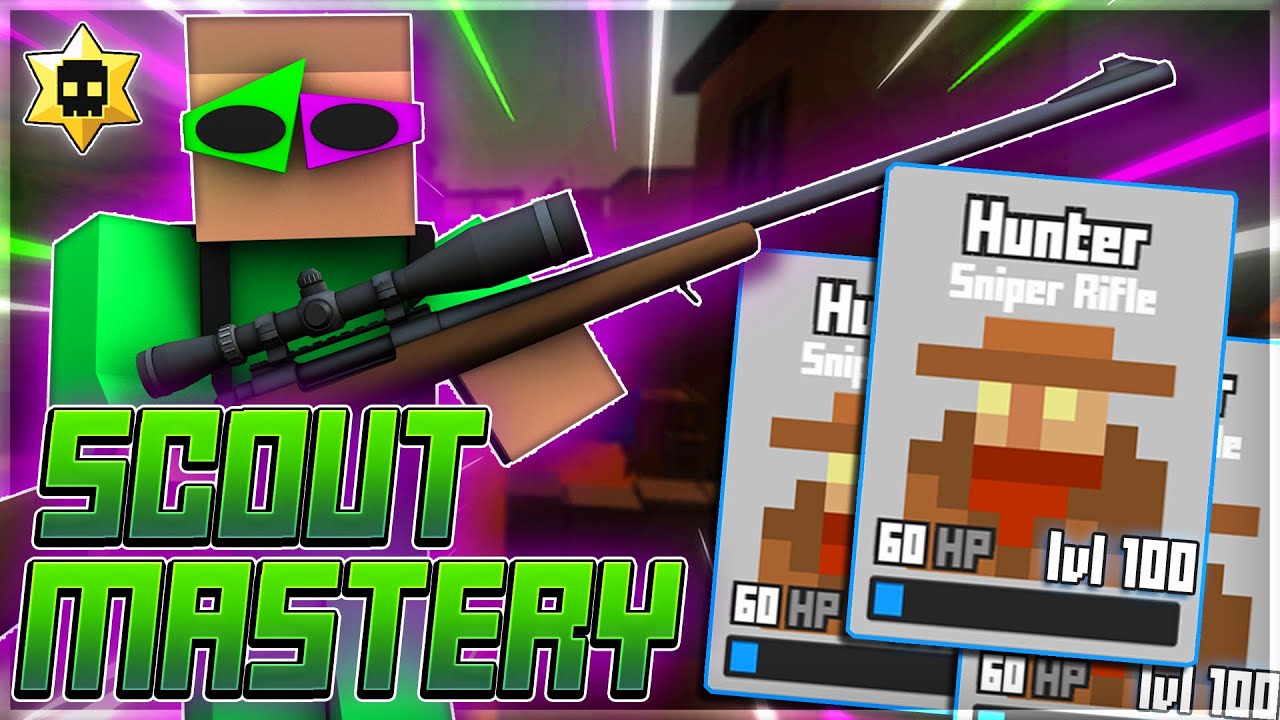 HOW TO GET SCOUT MASTERY IN KRUNKER! (EASY & FAST)