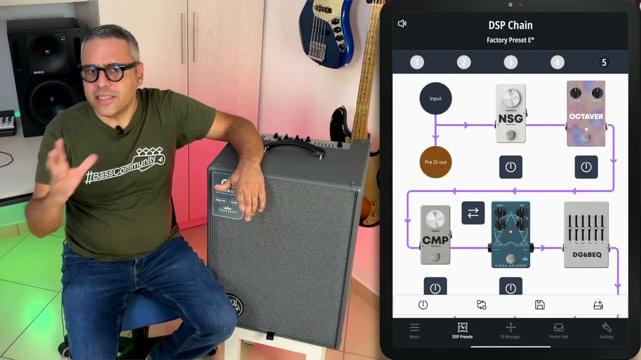 Darkglass Combo Infinity 500 | Presentazione e test by Fabio Testa