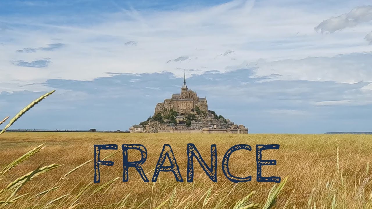 France: Normandy, Etretat, Honfleur, Mont Saint-Michel 4k