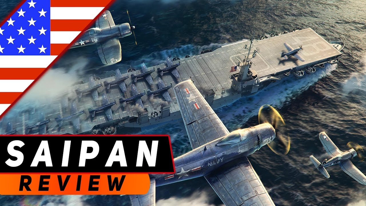 АВИАНОСЕЦ SAIPAN! ТОПОВЫЕ САМОЛЕТЫ НА ВОСЬМОМ УРОВНЕ? МИР КОРАБЛЕЙ/WORLD OF WARSHIPS