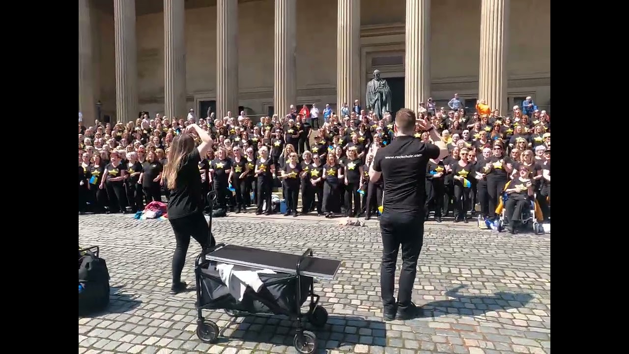 Rock Choir Eurovision Takeover - Video Killed The Radio Star - St George’s Hall