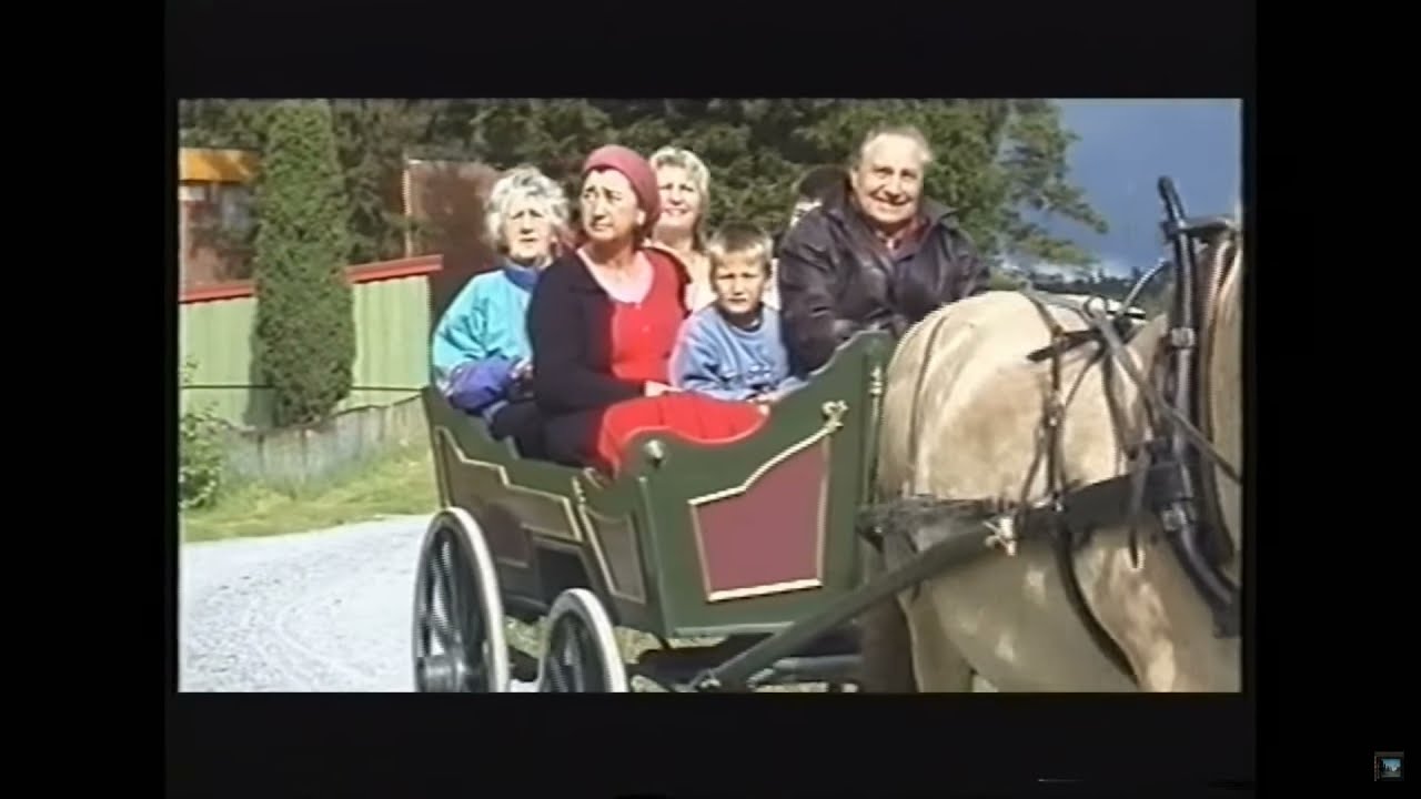 Romano Raklo - Ludvig Karlsen med hest og kjerre