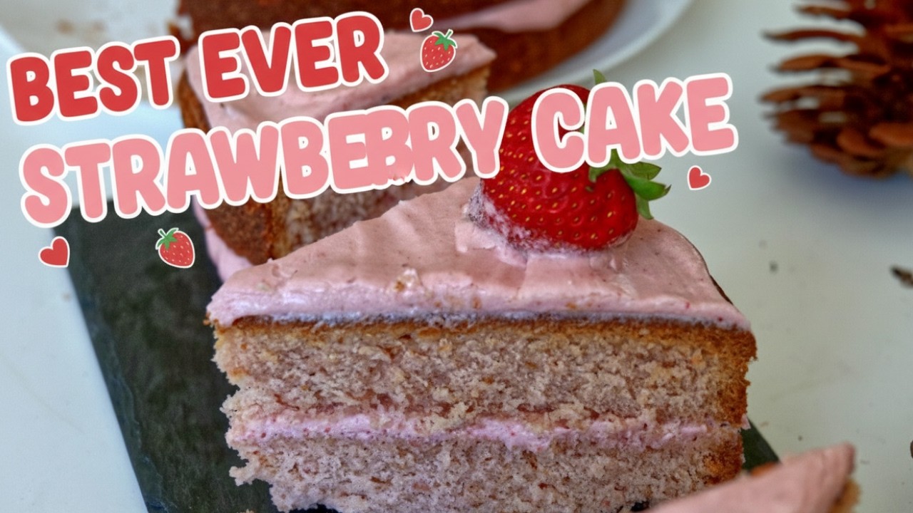 The Only Strawberry Cake Recipe You’ll Ever Need (So Easy!)