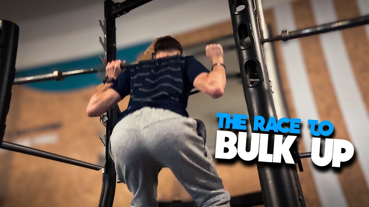 My First Leg Day Back | The Race To Bulk Up (EP2)