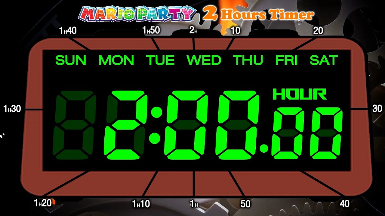Mario Party 2 Hours Countdown Timer (Various Mario Party Remix OST)
