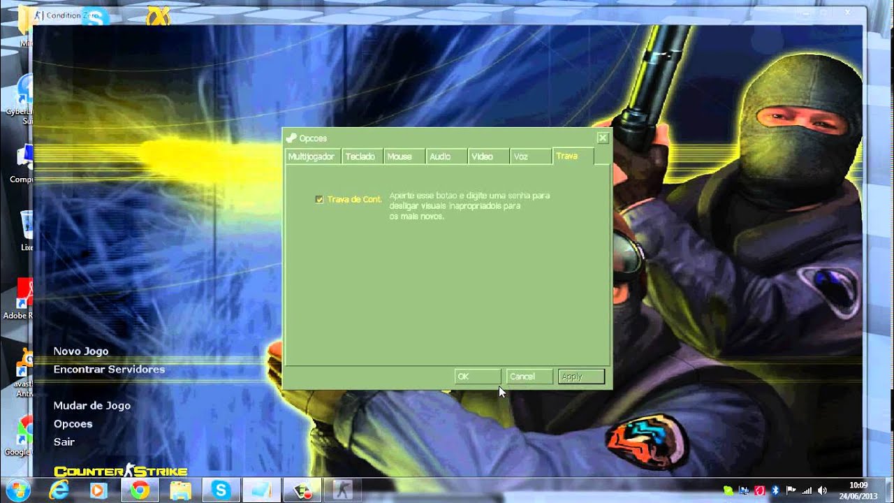 Como melhorar as configurações e a Jogabilidade do seu CS 1.6