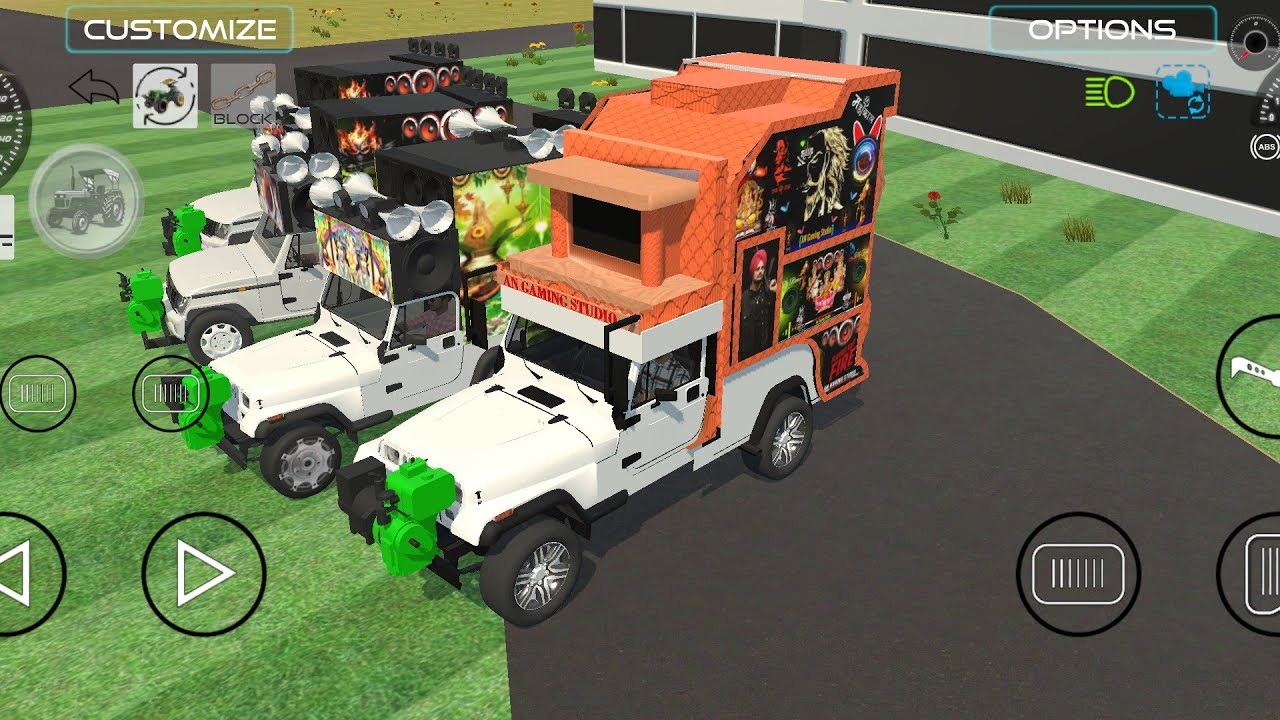 Simulator game Indian3 JCB Scorpio fortuner Thar gadi naya update aaya hai gaming