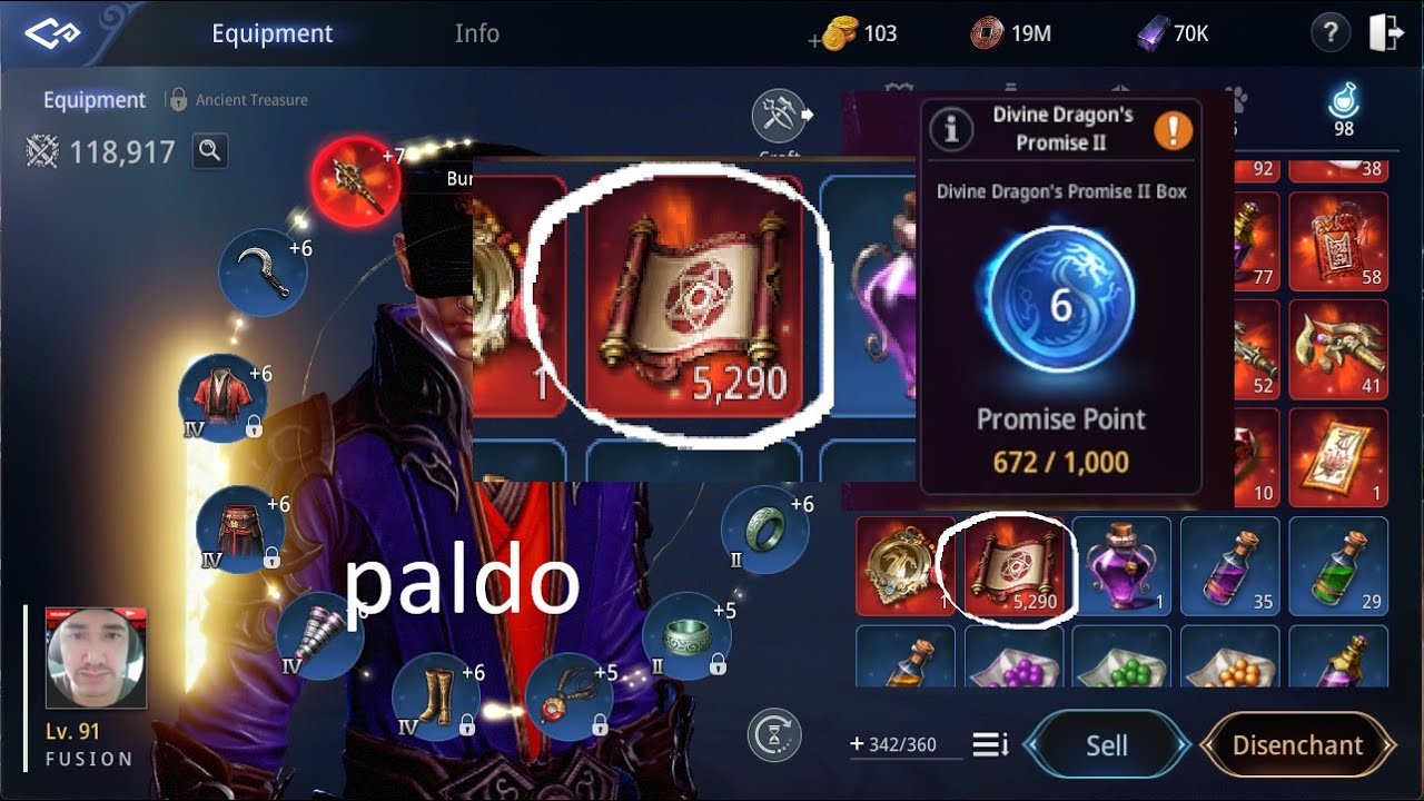 MIR4 5000+ Ticket Spirit Summons Paldo!! Full Video | 200+ legend statue #mir4 #pcgaming