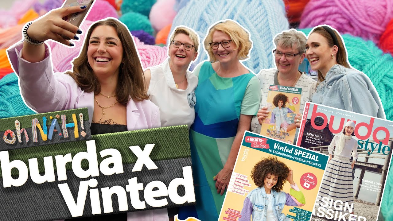 oh NÄH! – Secondhand-DIY-Spezial zur Kooperation von burda style & Vinted (Aufz. v. 07.07.2023)