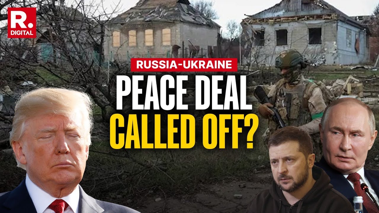 Russia-Ukraine Ceasefire: Are Peace Talks Over? Trump Drops Uncertainty Bomb | Zelenskyy-Putin