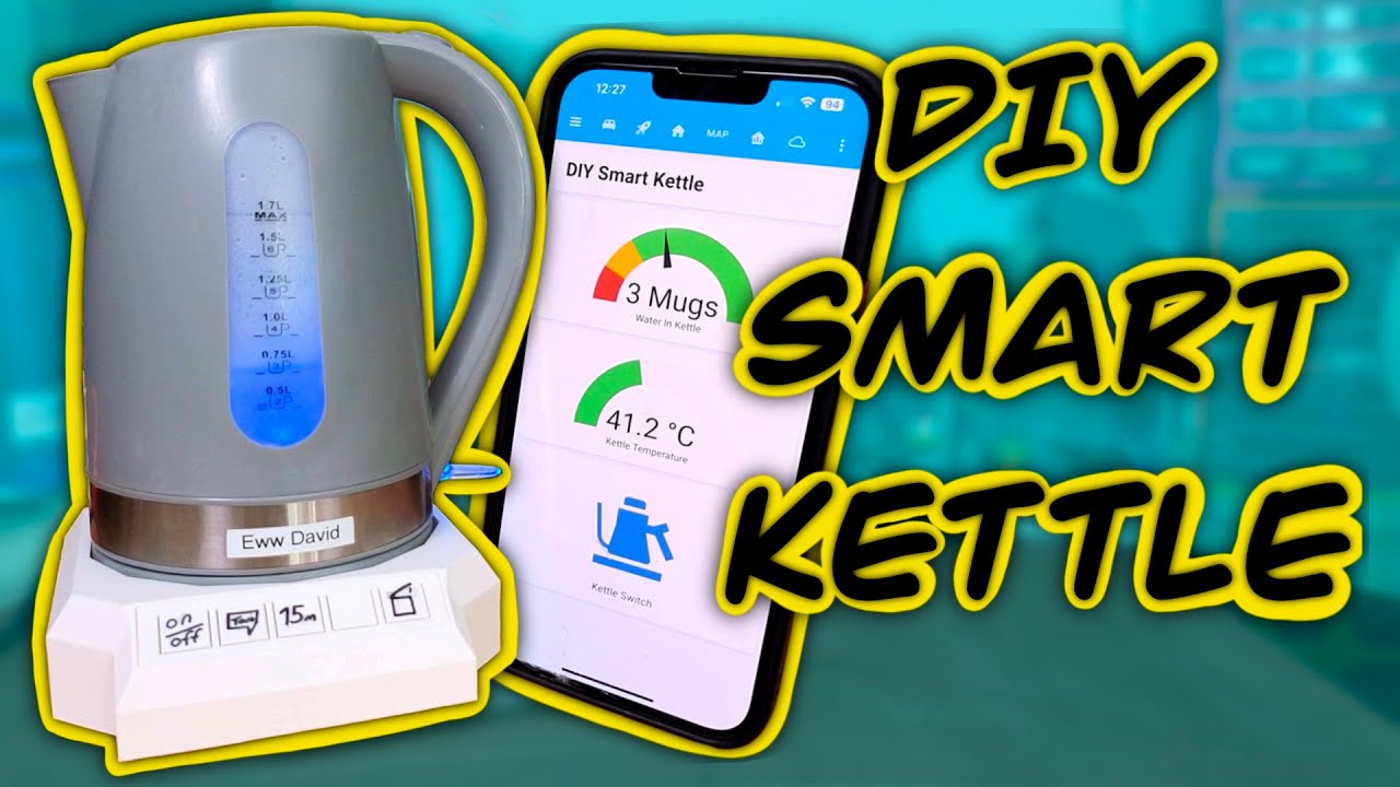 DIY Smart Kettle: Control with Home Assistant & Get Notified!