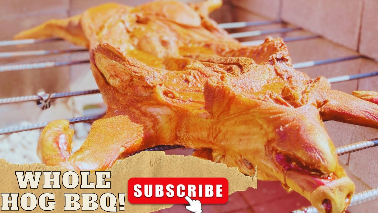 Whole Hog BBQ | How to Smoke a Pig on a Cinder Block Pit