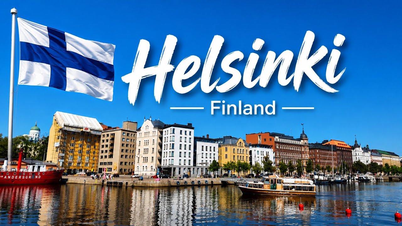 هلسنكي عاصمة فنلندا 🇫🇮 Helsinki  the capital of Finland