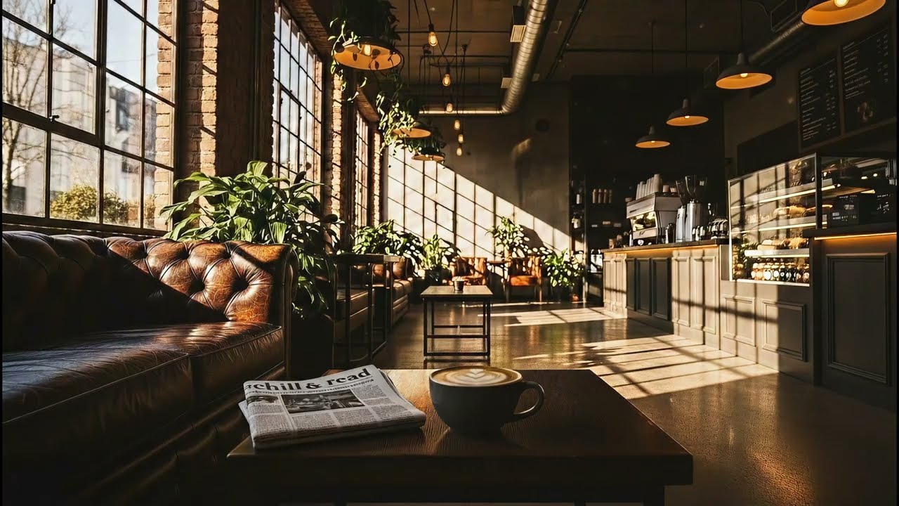 Calm Coffee Shop Lofi Vibes ☕ Relaxing Chill Beats for Study, Work, and Deep Focus
