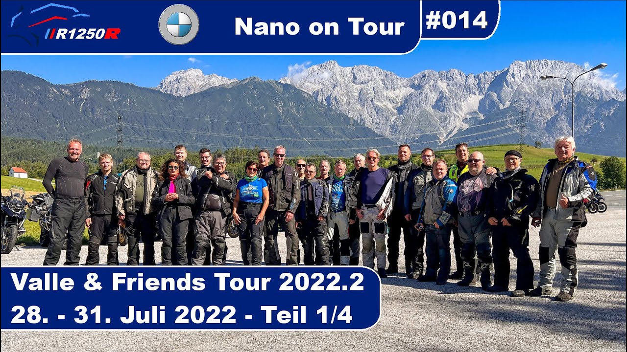 Valle & Friends Tour2022.2  TEIL 1 v.4 /28.Juli2022/  #motovlog 014 #r1250r #bmwmotorrad  #360video