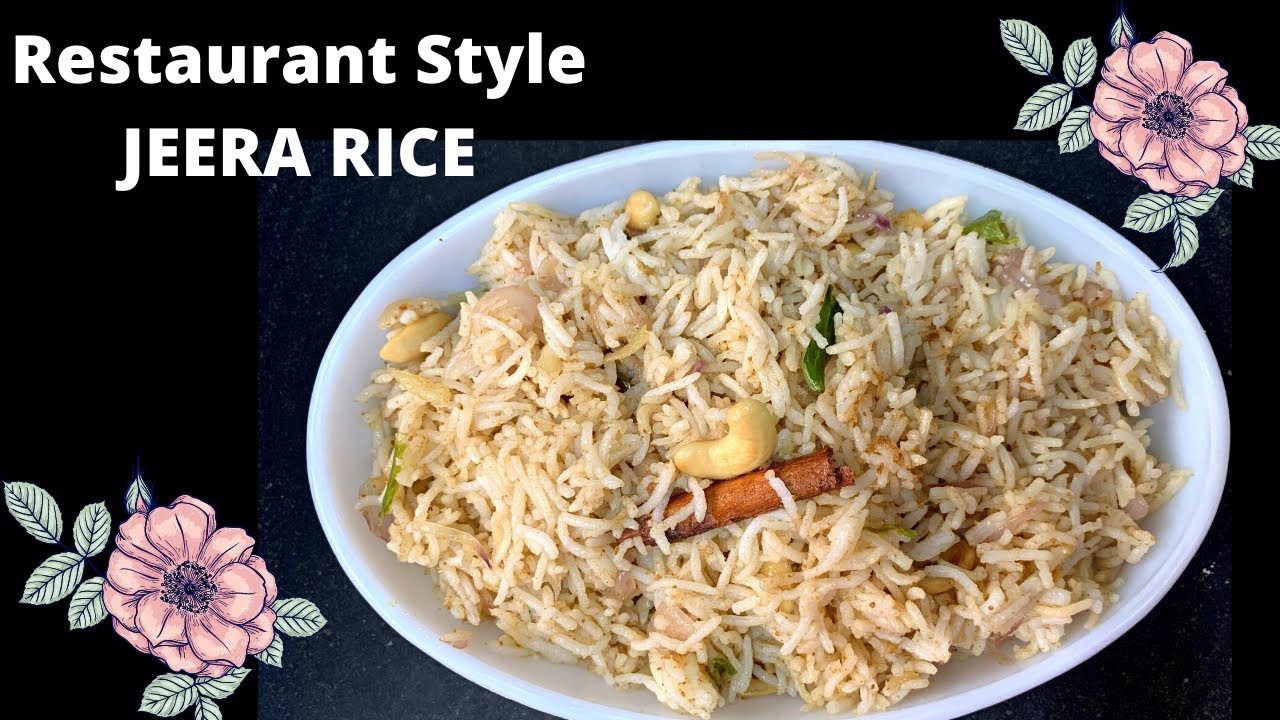 சீரக சாதம் வித்தியாசமாக/ Jeera Rice/ Easy to make Jeera rice recipe by Revathy Shanmugam