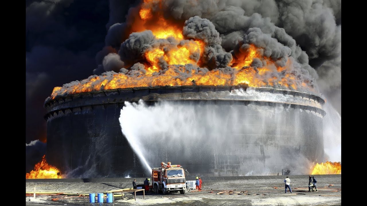 Modern Technologies: Oil Fire Fighting - Documentary