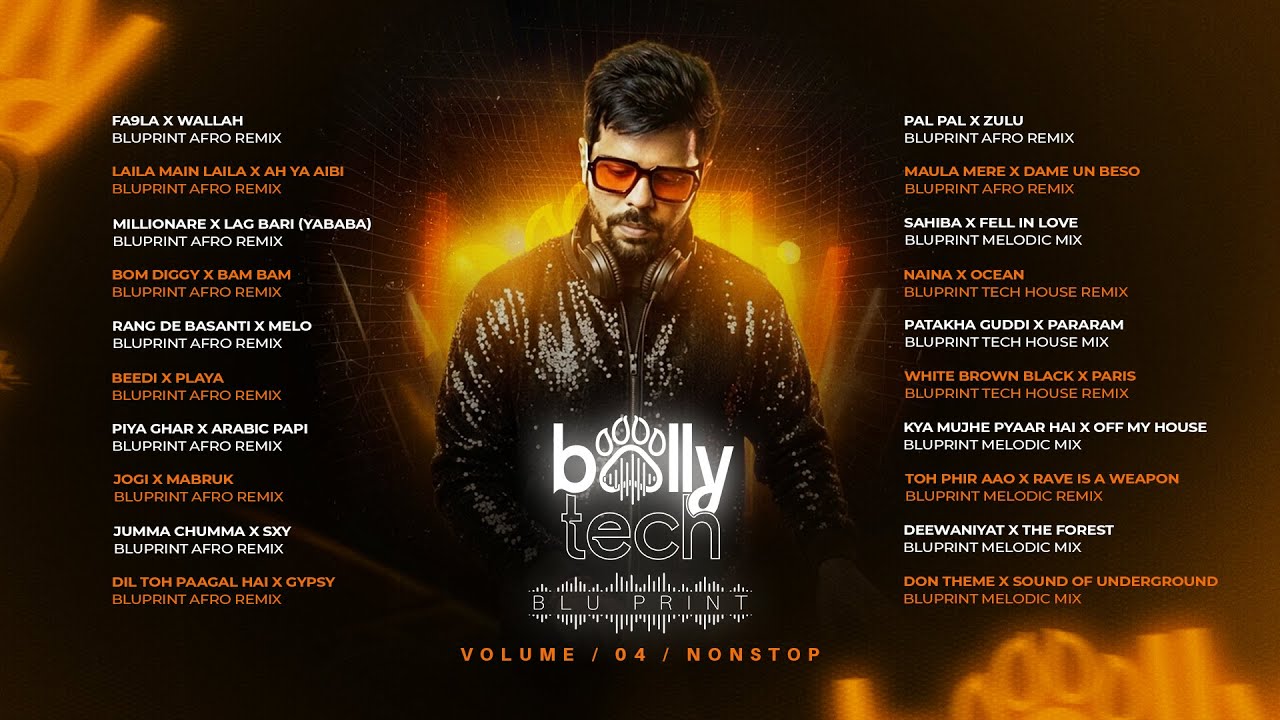 DJ Abhijit | BollyTech BluPrint Vol 4 | Non-Stop BollyTech , BollyAfro |