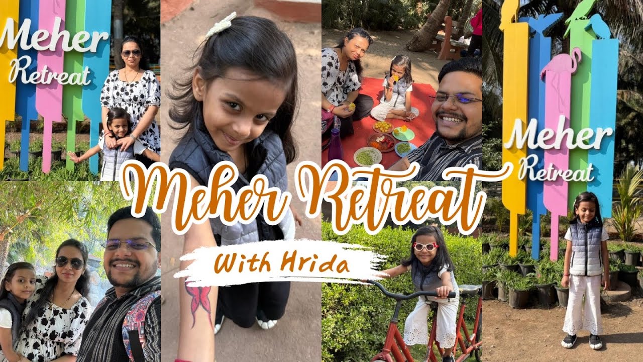Meher Retreat Full Day Experience | Perfect One Day Picnic with Child | Yavat | Agro Tourism