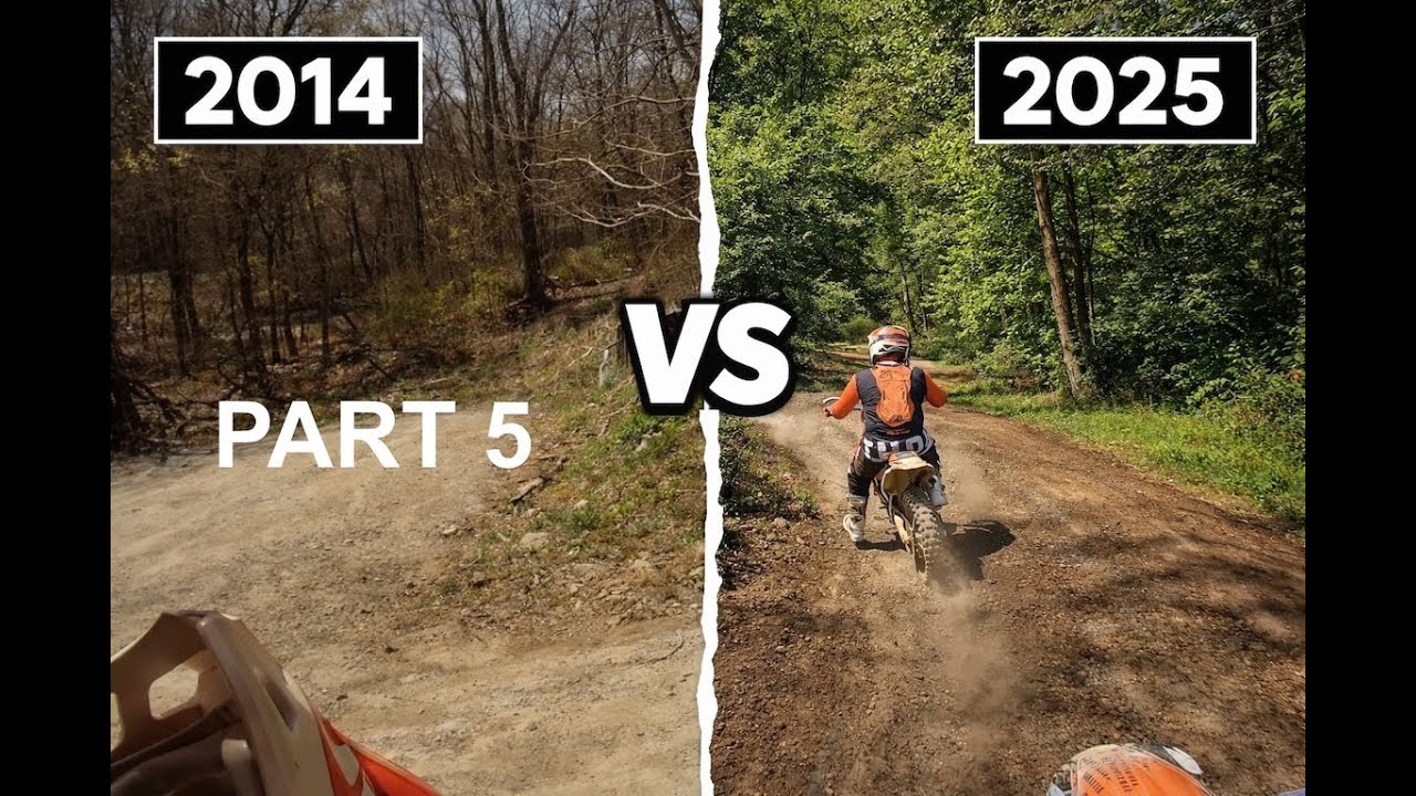 #5 Mines & Meadows singletrack 2014 compared to 2025