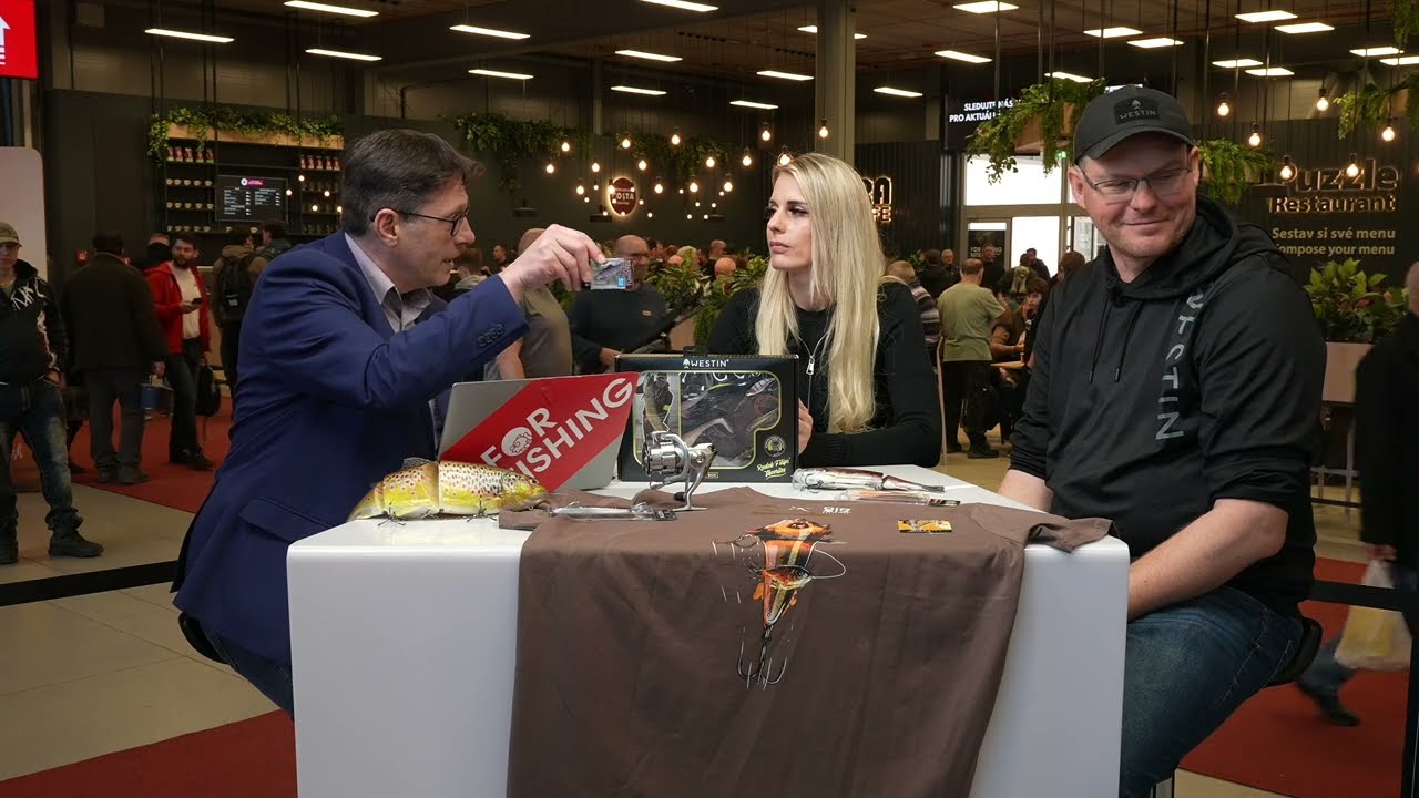 Veronika Machová, Radek Filip, Tomáš Kafka odhalují Westin novinky ve studiu For Fishing Live 2026