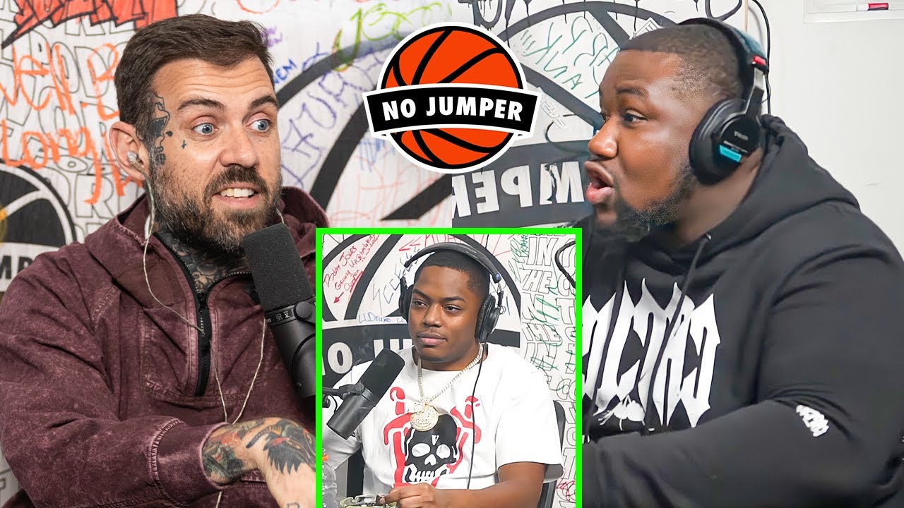 Adam22 on 16ShotEm & Flakko Spitting on Each Other