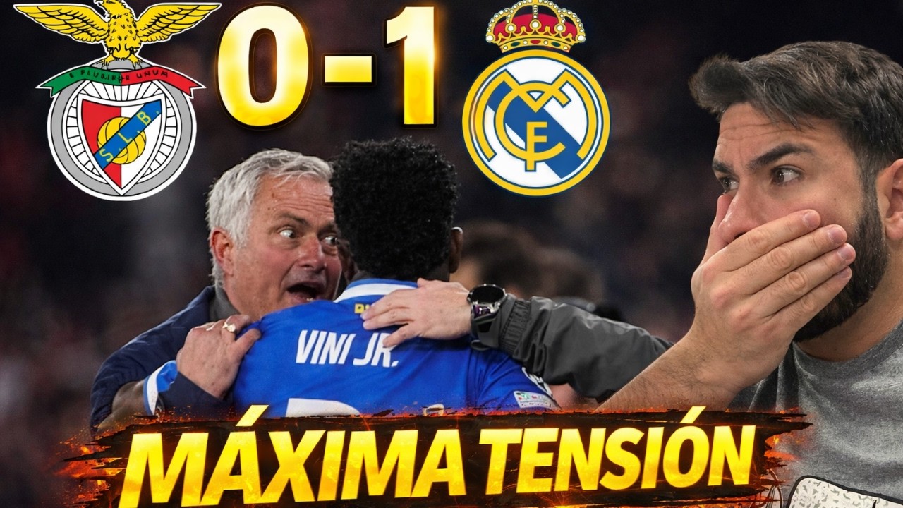¿QUÉ PASÓ CON VINICIUS? BENFICA 0-1 REAL MADRID